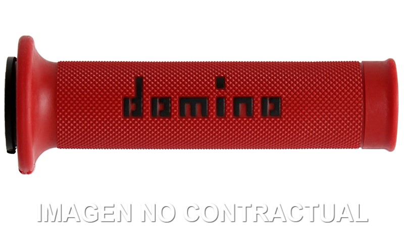 Puños Domino On Road rojo y negro