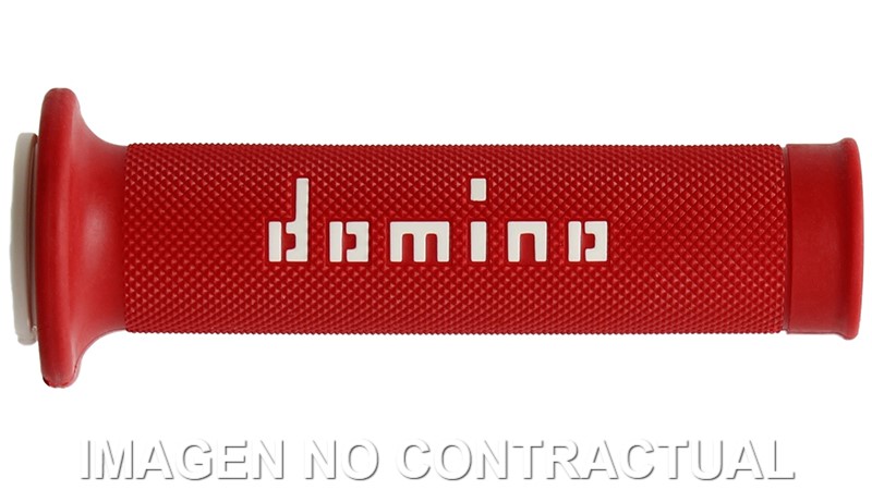 Puños Domino On Road rojo y blanco