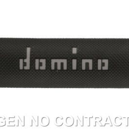 Puños Domino On Road Negro – Gris Abiertos D 22 mm L 120-125 mm