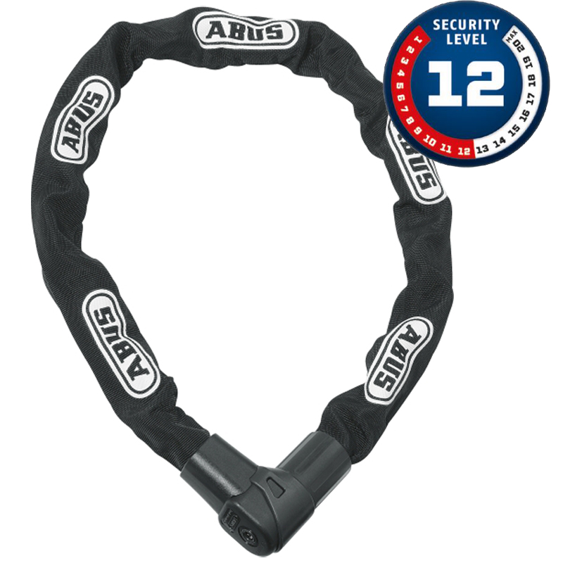 City Chain 1010 Abus Cadena con cierre automático 1010/140 Black