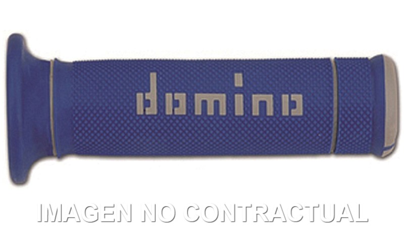 Puños Domino Trial Azul - Blanco Cerrados D 22 mm L 125 mm