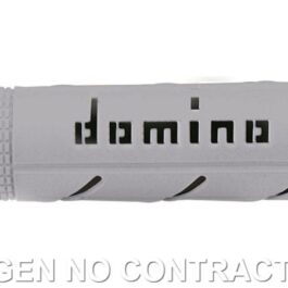 Puños Domino XM2 Super Soft Gris/Negro Abiertos D 22 mm L 120-125 mm