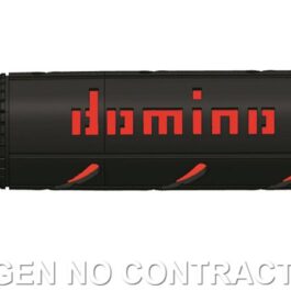 Puños Domino XM2 Super soft Negro – Rojo Abiertos D 22 mm L 120-125 mm
