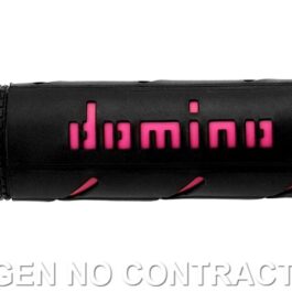 Puños Domino XM2 Super Soft Negro/Fucsia Abiertos D 22 mm L 120-125 mm