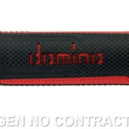 Puños Domino Turismo Antracita-Rojo Abiertos D 22 mm L 120 mm