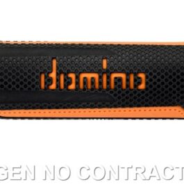 Puños Domino Turismo Antracita-Naranja Abiertos D 22 mm L 120 mm