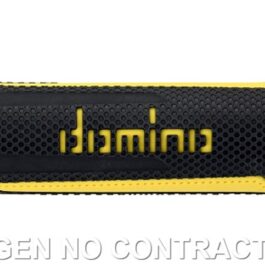 Puños Domino Turismo Antracita-Amarillo Abiertos D 22 mm L 120 mm
