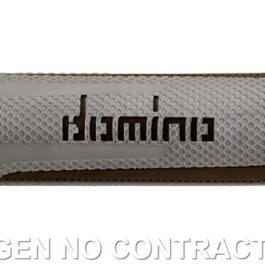 Puños Domino Turismo Plata-Marrón Abiertos D 22 mm L 120 mm