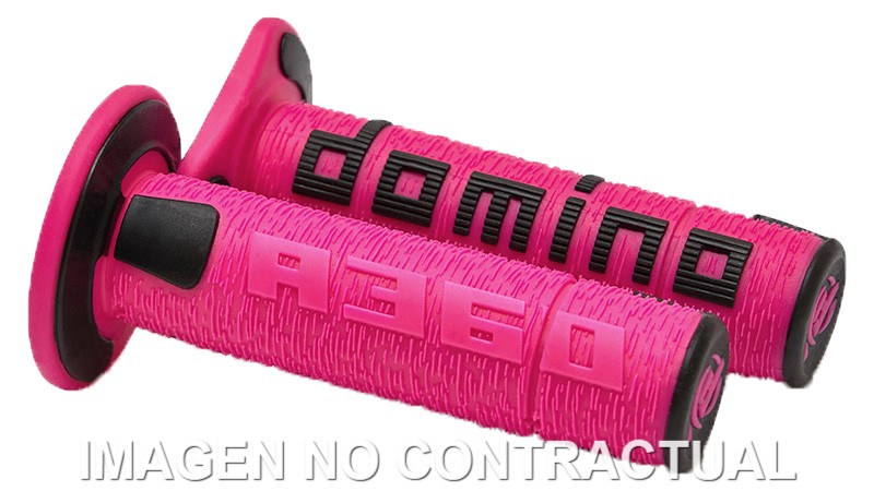 PUÑOS DOMINO OFF ROAD RPS FUCSIA - NEGRO CERRADOS - Imagen 2