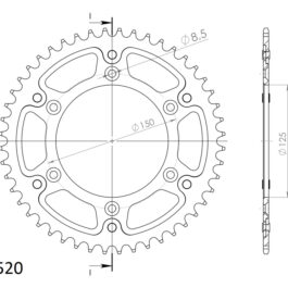 Corona Supersprox Stealth Roja 48 D