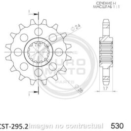Piñón Supersprox Honda 530 x 14
