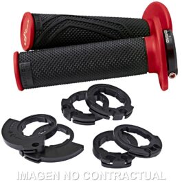 PUÑOS DOMINO D200 NEGRO – ROJO