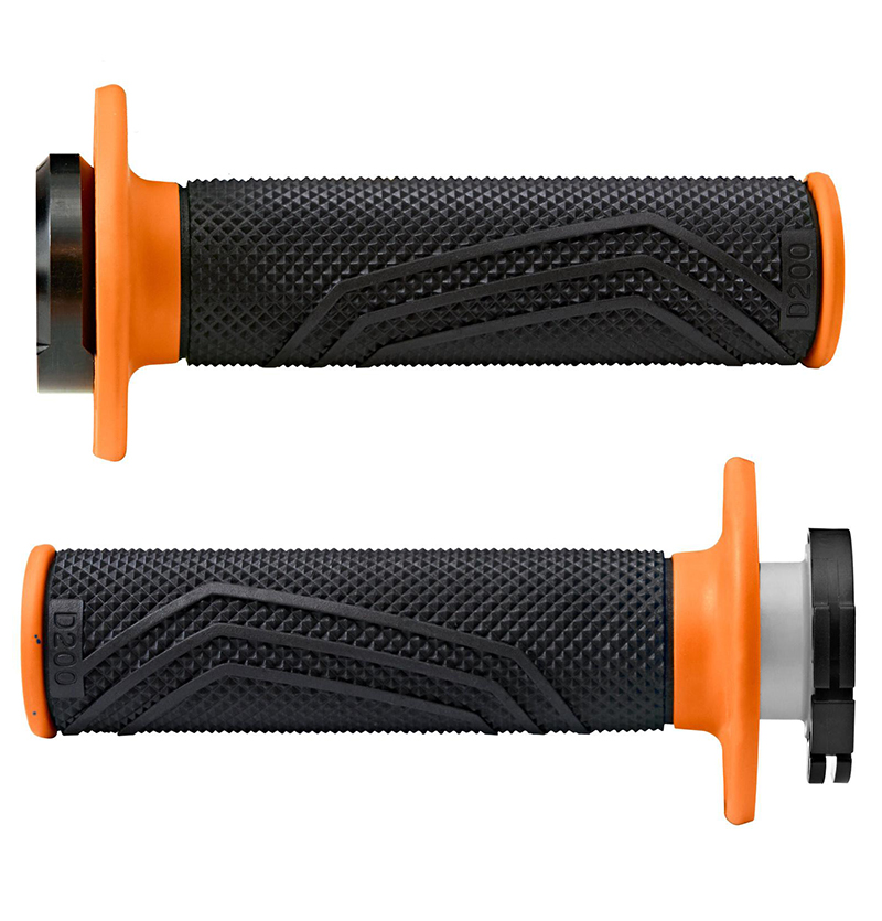 Puños Domino D200 Negro / Naranja - Imagen 3