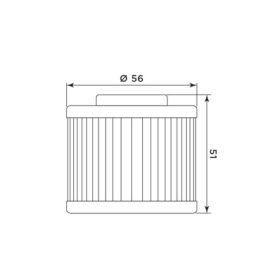 Filtro aceite Meiwa MV Augusta 675/800