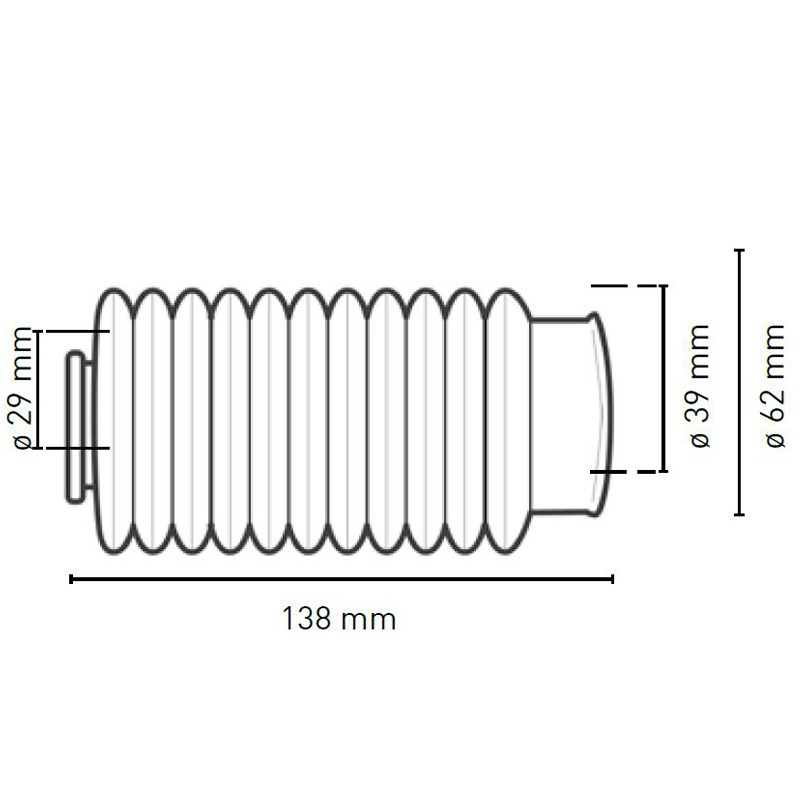 Fuelle Circuit Harley Davidson Negro - Imagen 2