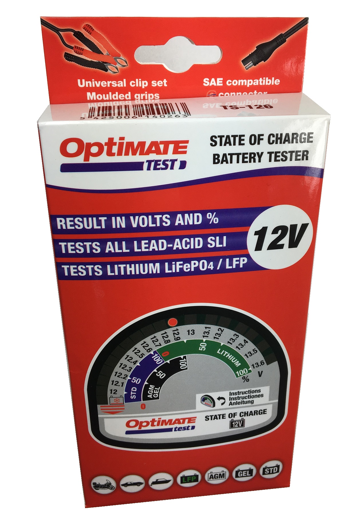 Tester Optimate Universal TS-126-N - Imagen 2