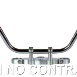 Manillar TRW acero 22 mm Touring Low cromado