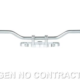 Manillar TRW acero 22 mm Speedfighter plateado