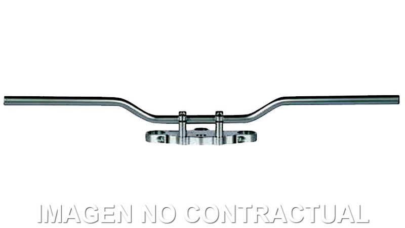 Manillar TRW acero 22 mm Speedfighter cromado