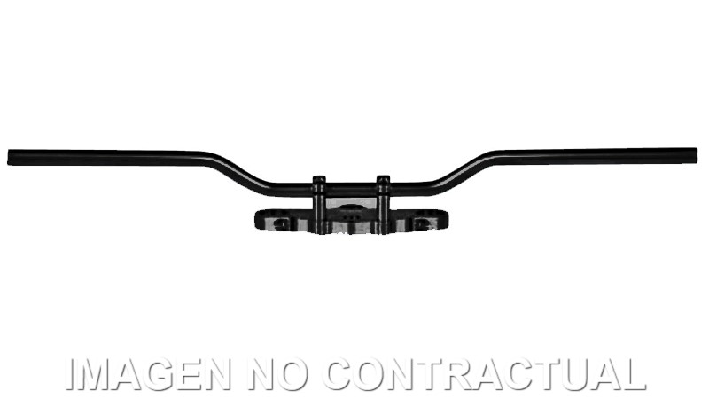 Manillar TRW acero 22 mm Speedfighter negro