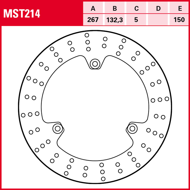 Disco de freno TRW MST 214 - Imagen 2