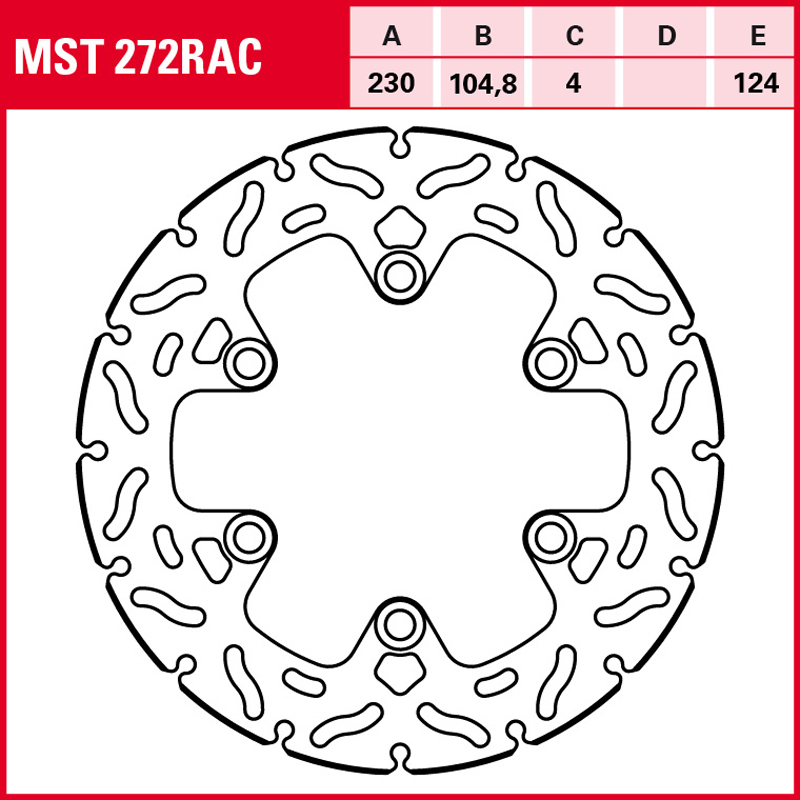 Disco de freno TRW MST 272 RAC - Imagen 2