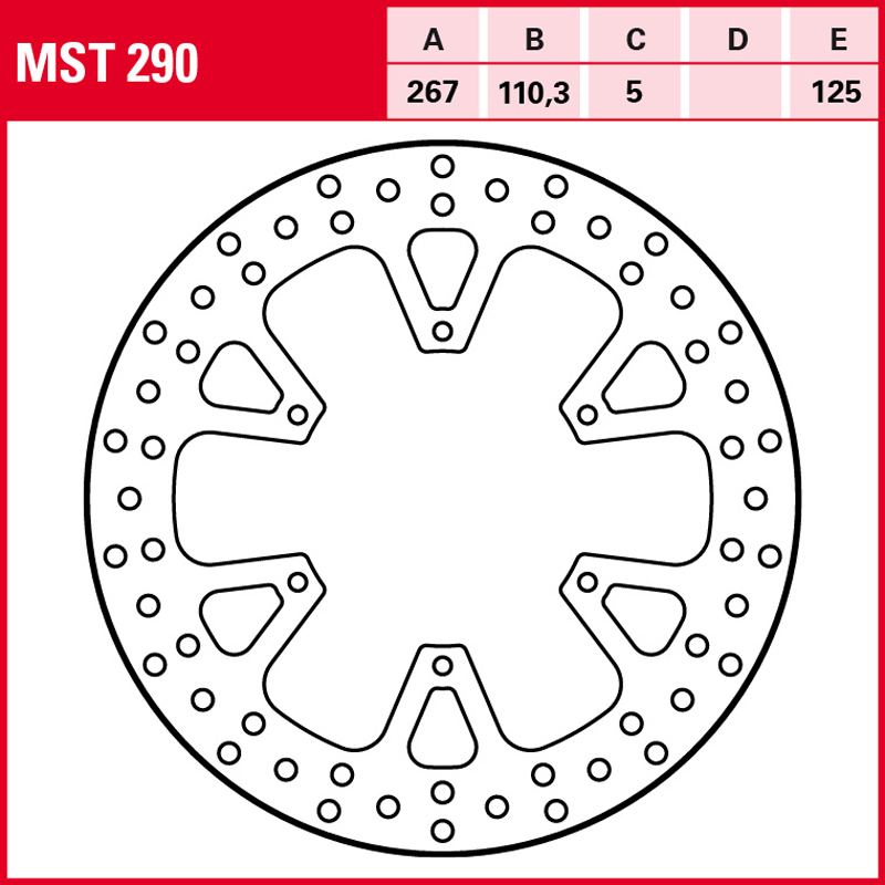 Disco de freno TRW MST 290 - Imagen 2