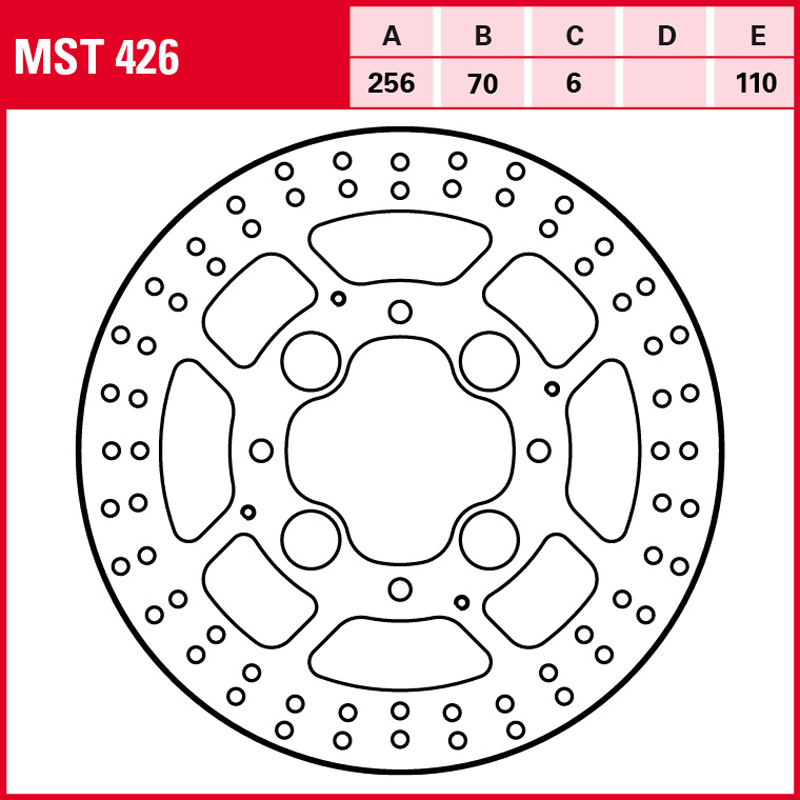 Disco de freno TRW MST 426 - Imagen 2