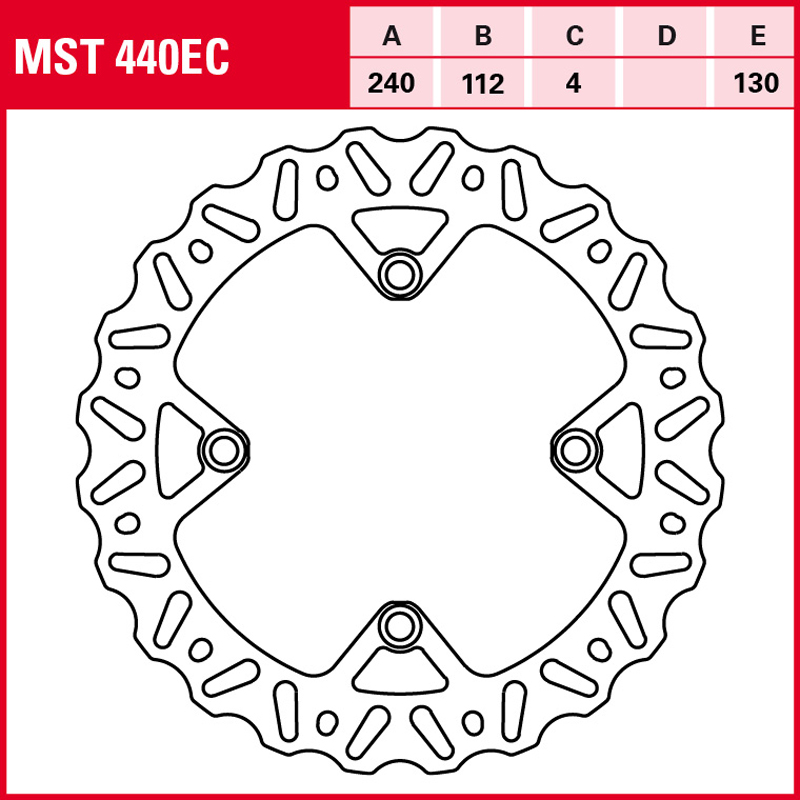 Disco de freno TRW MST 440 EC - Imagen 2