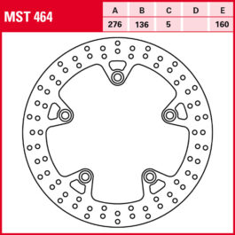 Disco de freno TRW MST 464