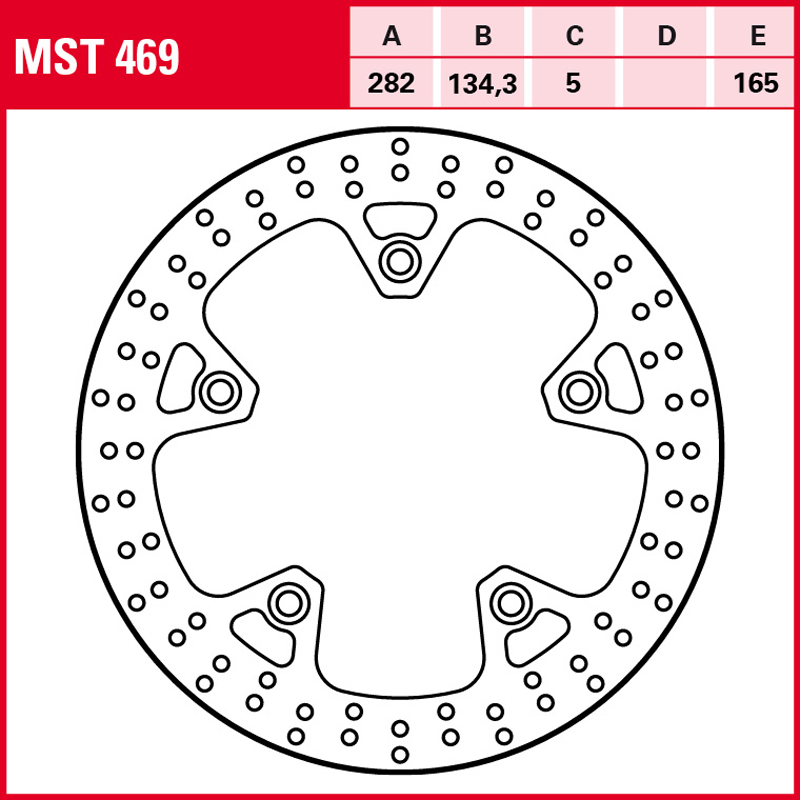 Disco de freno TRW MST 469 - Imagen 2