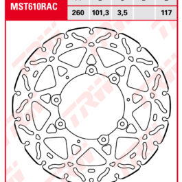 Disco de freno TRW MST 610 RAC