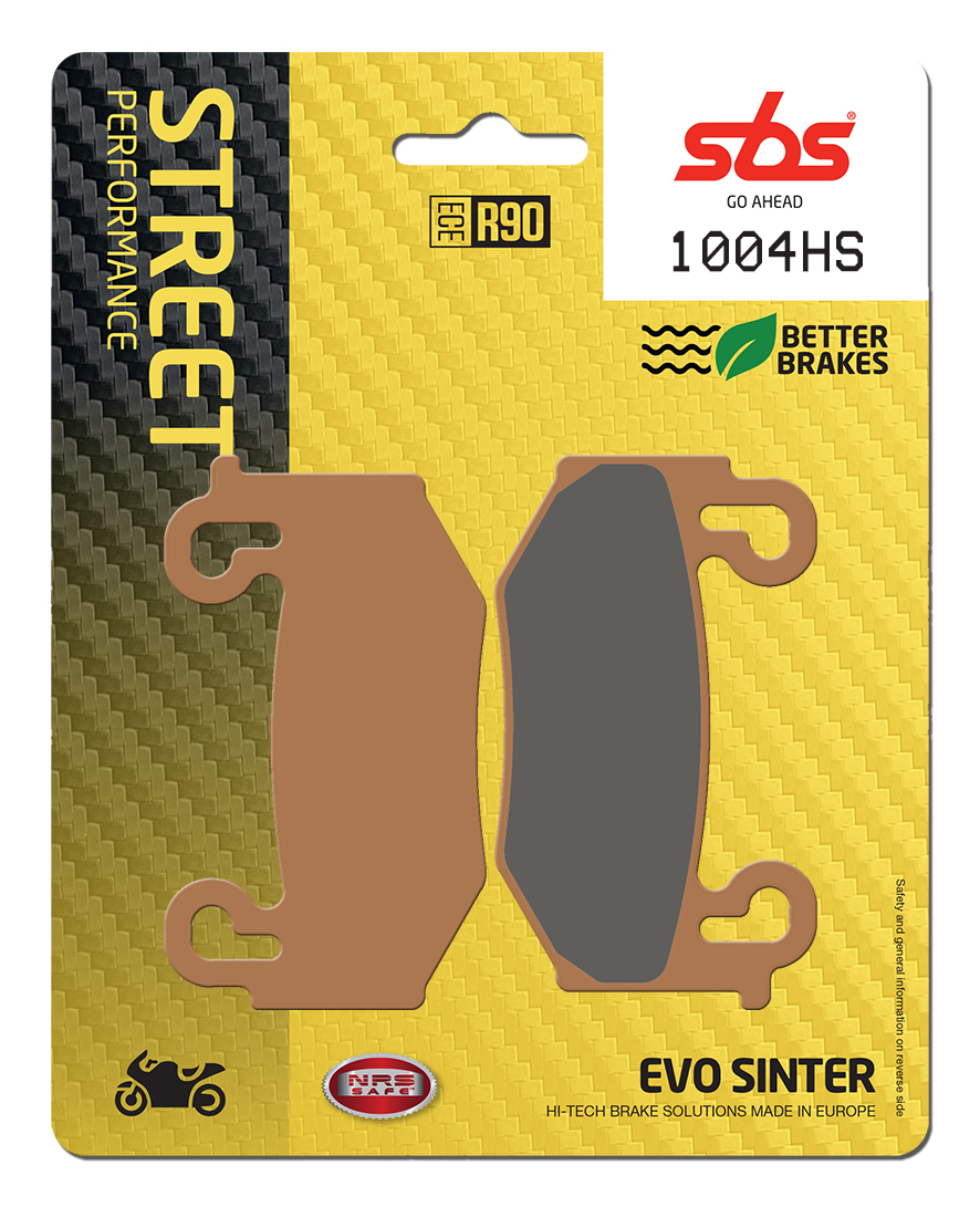 Pastilla de freno SBS P1004-HS