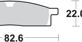 Pastilla de freno SBS P136-HF