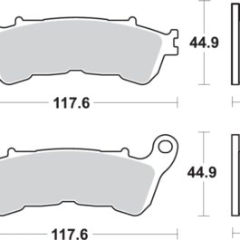 Pastilla de freno SBS P192-HM