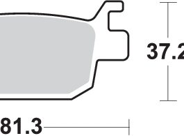 Pastilla de freno SBS P193-HF