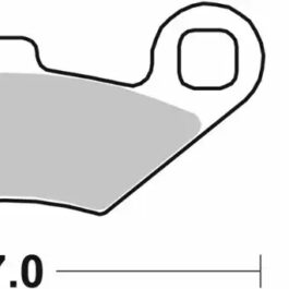Pastilla de freno SBS P219-MS
