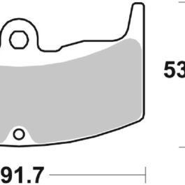 Pastilla de freno SBS P552-LF