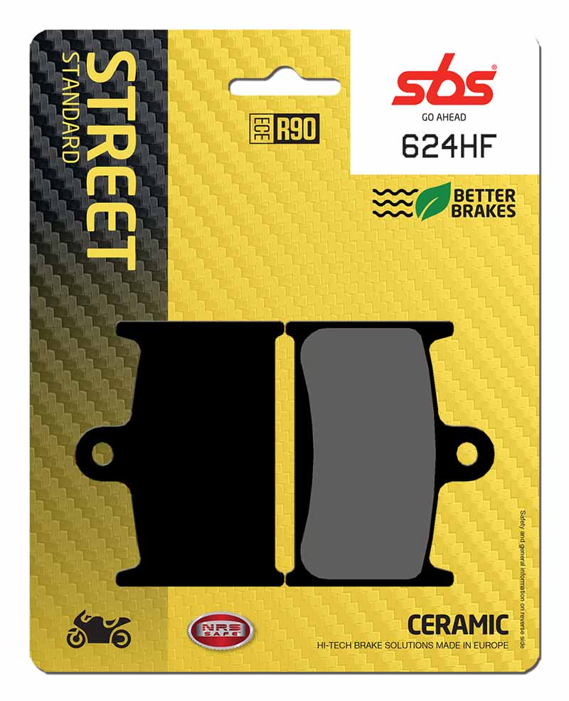 Pastilla de freno SBS P624-HF