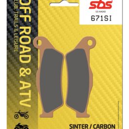Pastilla de freno SBS P671-SI