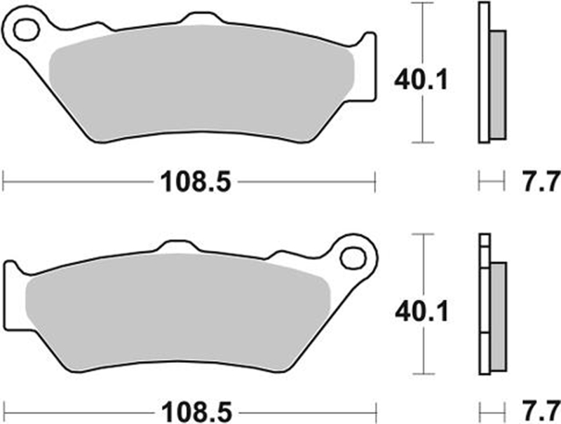 Pastilla de freno SBS P674-RSI - Imagen 2