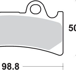 Pastilla de freno SBS P683-HF