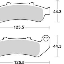 Pastilla de freno SBS P685-LS