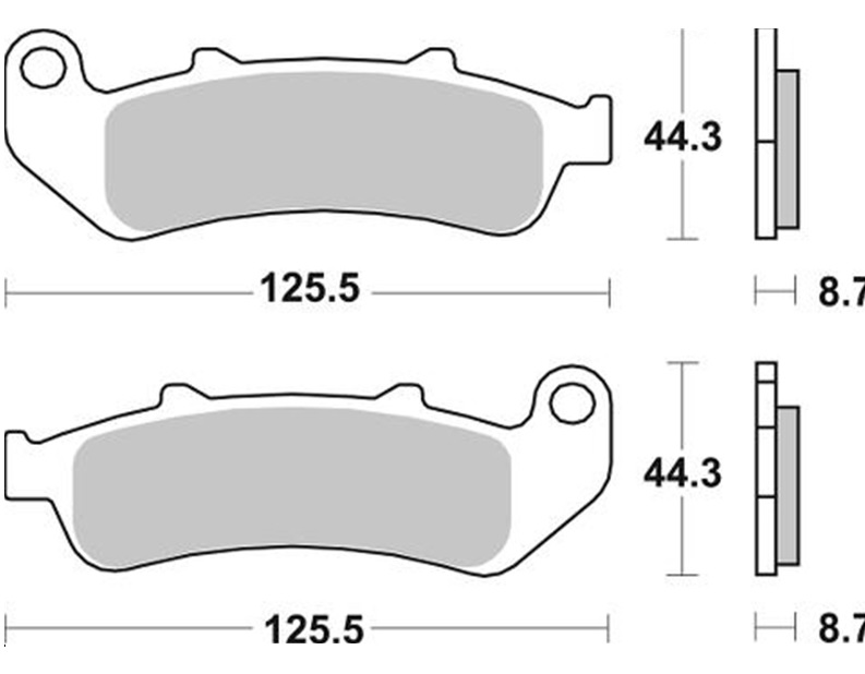 Pastilla de freno SBS P685-RQ - Imagen 2