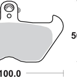 Pastilla de freno SBS P703-HF