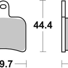 Pastilla de freno SBS P719-RQ