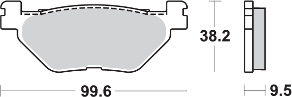 Pastilla de freno SBS P769-HF - Imagen 2