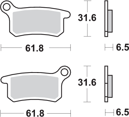Pastilla de freno SBS P783-RSI - Imagen 2
