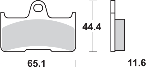 Pastilla de freno SBS P799-RSI - Imagen 2