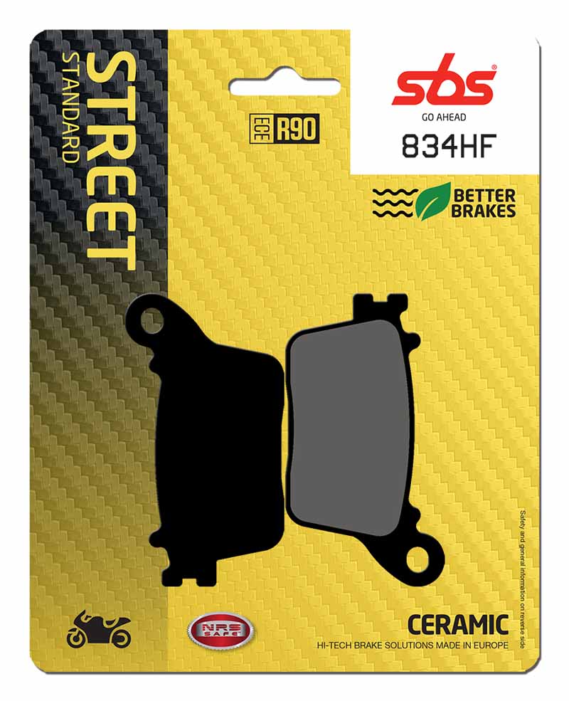 Pastilla de freno SBS P834-HF